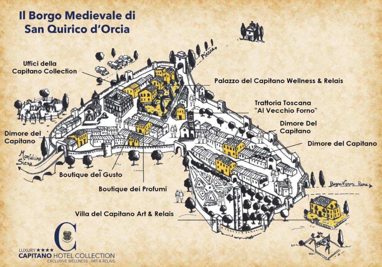 Torre Camaldoli B&B - Borgo Capitano Collection - Albergo Diffuso San Quirico dʼOrcia Extérieur photo